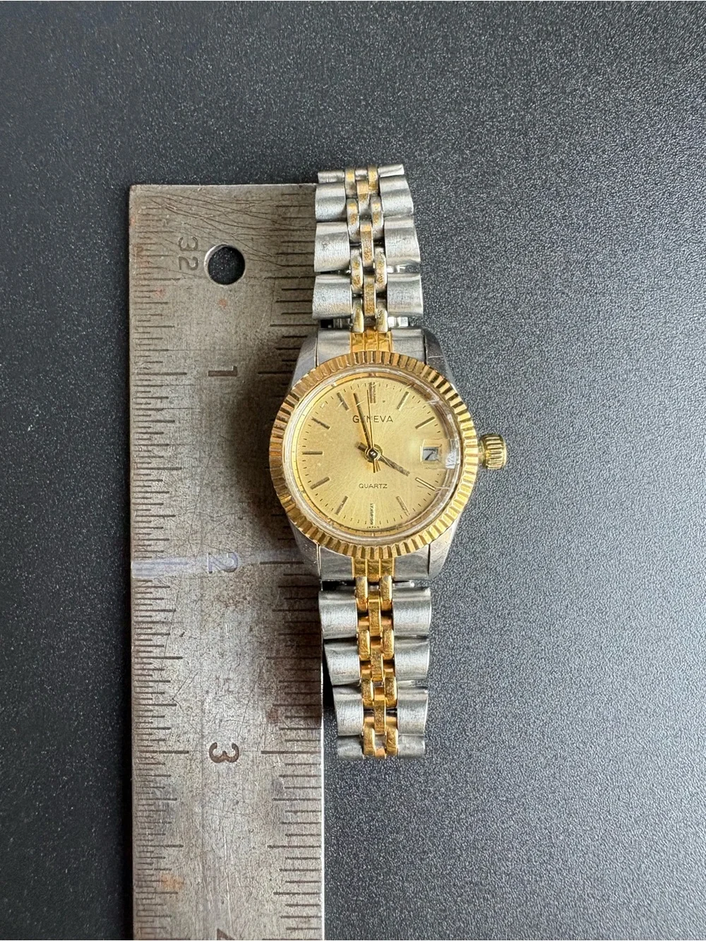 Geneva Women’s Two-Tone Gold and Silver Quartz Watch